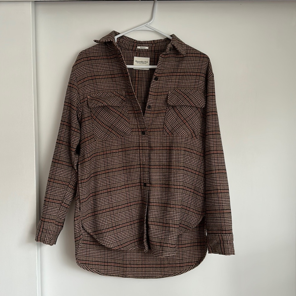 Abercrombie Oversized Button Up - image 1
